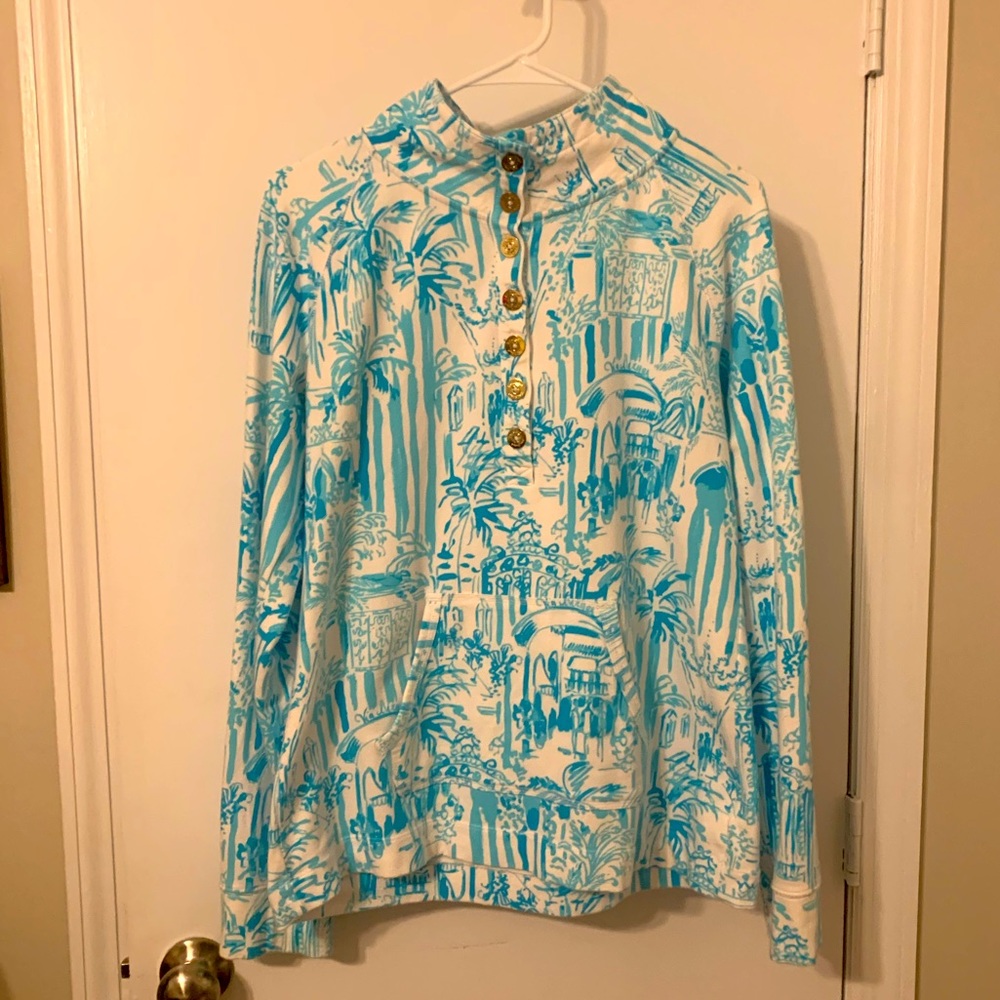 🔆HTF🔆La Via Loca Captain pullover by Lilly Pulitzer popover